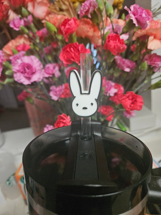 Bad bunny straw topper