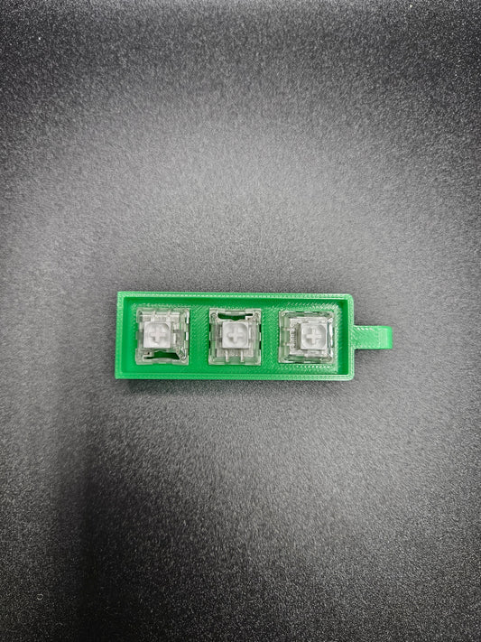 Green Three key Clicker  Read description